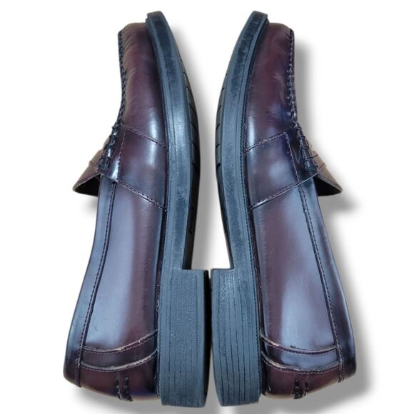 Nunn Bush Shoes Size 11.5M US Nunn Bush Moc Toe Penny Loafer Leather Dress Shoes - Picture 4 of 10